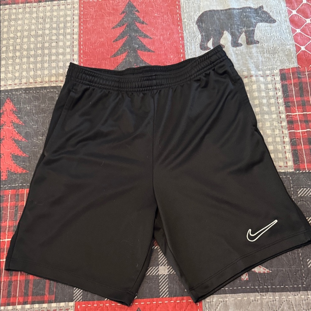 Nike Kids Black Sports Shorts